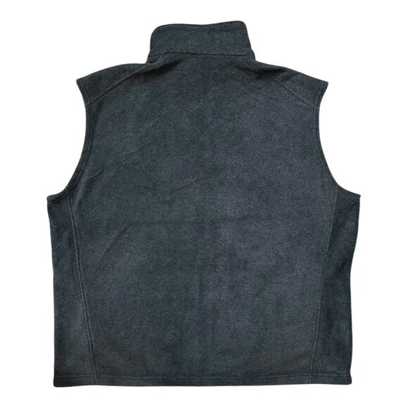 NEW Columbia Gray Fleece Vest Full Zip Front Zipper Pockets Men's XXL 2XL - Picture 7 of 7